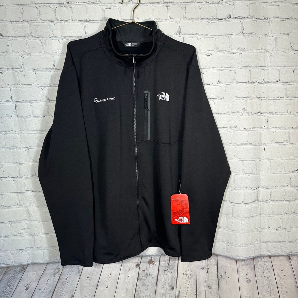The North Face Skyline Full Zip‎ Fleece Jacket Mens XL Black NF0A7V64JK3 Advisor